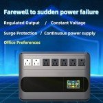 Gitiroso 360W Offline UPS Battery Backup System