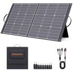 ZOUPW 100W Ultralight Portable Solar Panel Charger