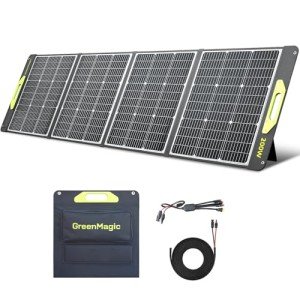 200W Foldable Solar Panel for Camping and Outdoor Use
