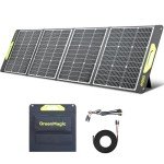 200W Foldable Solar Panel for Camping and Outdoor Use