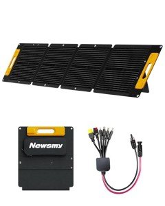 100W Foldable Solar Panel for Camping Power
