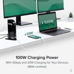 Plugable 13-in-1 USB-C Triple Monitor Dock