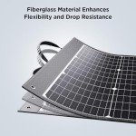 ZOUPW 100W Ultralight Portable Solar Panel Charger