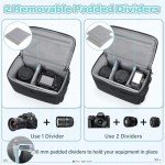 Compact Waterproof Camera Sling Bag with Tripod Holder