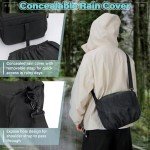 Compact Waterproof Camera Sling Bag with Tripod Holder