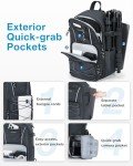 BAGSMART Small Camera Sling Bag with Tripod Holder