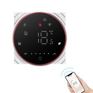 Smart WiFi Thermostat with Voice Control and Dimming