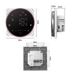 Smart WiFi Thermostat with Voice Control and Dimming