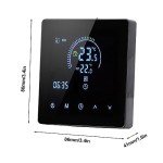 Smart Programmable Thermostat with Touch Color Screen