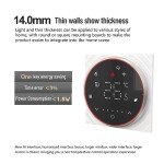 Smart WiFi Thermostat with Voice Control and Dimming
