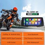 Spedal CL876 CarPlay Dash Cam with Dual Cameras