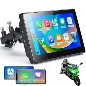 7-Inch Waterproof GPS with CarPlay and Android Auto