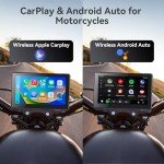7-Inch Waterproof GPS with CarPlay and Android Auto