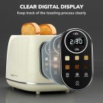 Keenstone Retro 2-Slice Touchscreen Toaster