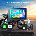 7-Inch Waterproof GPS with CarPlay and Android Auto