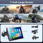 7-Inch Waterproof GPS with CarPlay and Android Auto