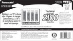 Panasonic Eneloop Rechargeable AAA Batteries - 10 Pack