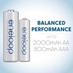 Panasonic Eneloop Rechargeable AAA Batteries - 10 Pack