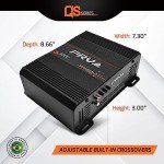 PRV Audio QS3000 3000W Monoblock Car Amplifier