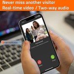 Wireless Video Doorbell Intercom System with 7-Inch Monitor
