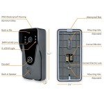 Wireless Video Doorbell Intercom System with 7-Inch Monitor
