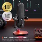 SteelSeries Alias USB Mic for Gaming & Streaming