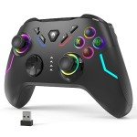YCCSKY Wireless Gaming Controller with LED Lights