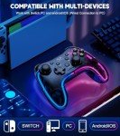 Switch Pro Controller with RGB LED and Turbo