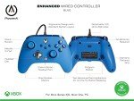 PowerA Enhanced Wired Xbox Series X|S Controller - Blue