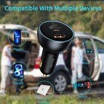 160W USB C Fast Car Charger with 3 Ports
