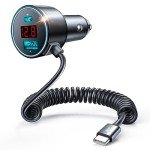 75W USB C Car Charger with 3 Ports