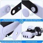 Kawaye Adjustable Head Strap with 7500mAh Battery for VR