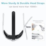 Adjustable Halo Head Strap for Oculus Quest 2/3