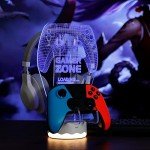 Colorful 3D LED Gaming Headset Stand and Holder