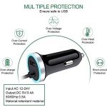 Fast USB C Car Charger with 3ft Cable