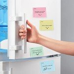 EOOUT 10-Pack Lined Sticky Notes, 3"x4
