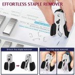 Heavy-Duty Metal Stapler with Staples and Remover