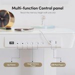 BANTI Height Adjustable Electric Standing Desk, 55-Inch