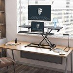 FLEXISPOT 42in Adjustable Sit-Stand Desk Riser
