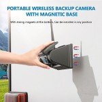 Magnetic Solar Wireless HD Backup Camera System