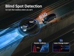 Pelsee P10 2.5K Mirror Dash Cam with GPS