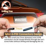 1080P Wired Car Backup Camera with Monitor Kit