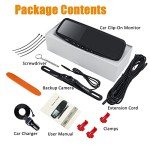 1080P Wired Car Backup Camera with Monitor Kit