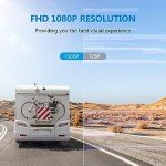 Magnetic Solar Wireless HD Backup Camera System