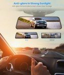 AUTO-VOX T9PRO Rear View Mirror Dash Camera