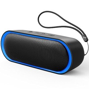 LENRUE Waterproof Bluetooth Speakers with TWS Sound