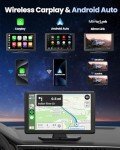9" Portable CarPlay Screen with 1080p Camera