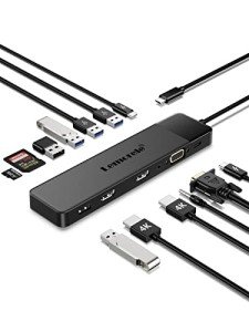 Lemorele 13-in-1 USB-C Docking Station Adapter
