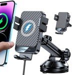 15W Fast Wireless Car Charger Mount for All Phones