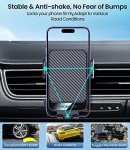 15W Fast Wireless Car Charger Mount for All Phones